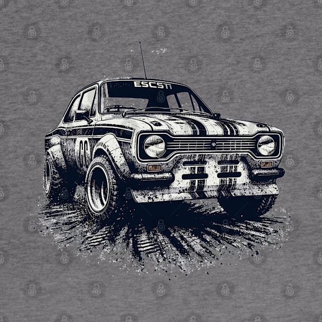 Ford Escort by Vehicles-Art